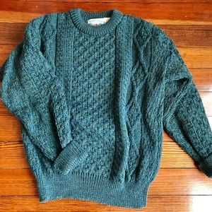 Genuine Irish Wool Sweater - from Aran Islands